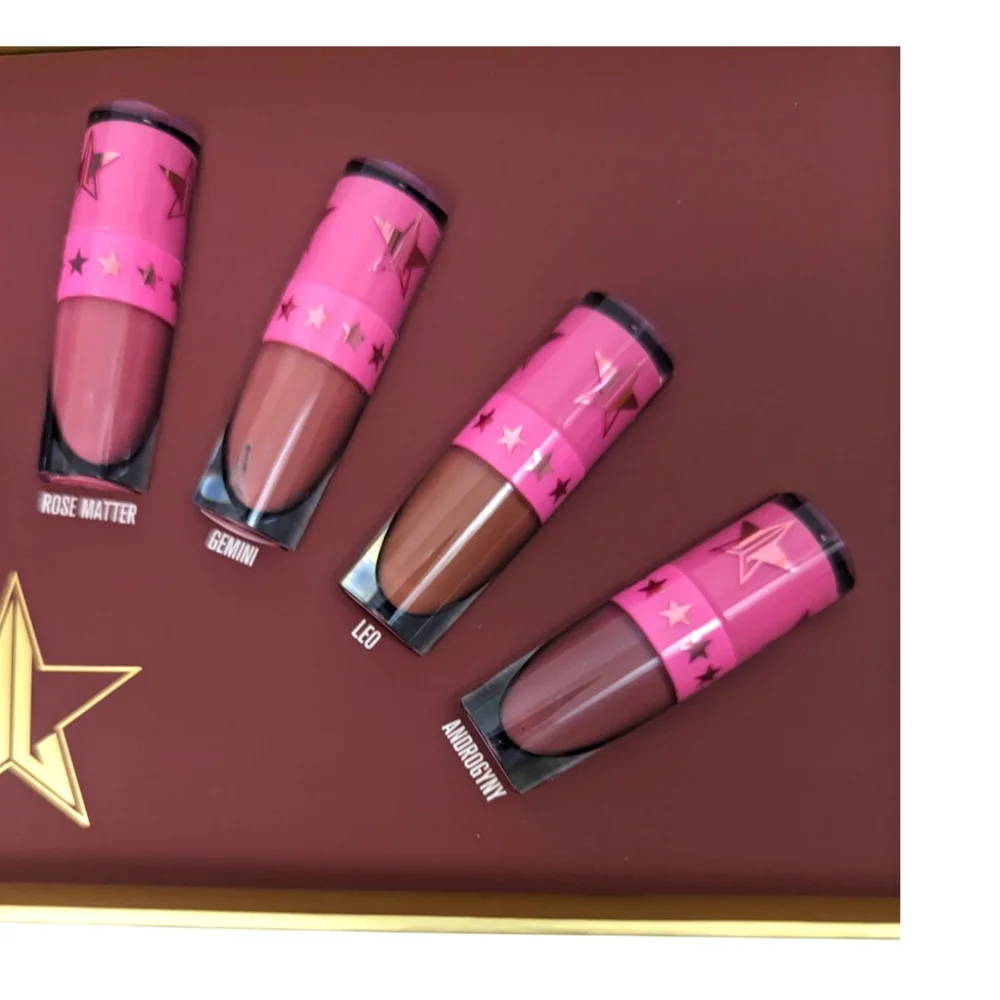 Jeffree Star Cosmetics Mini Nudes Liquid Lipstick Set Volume 1 NEW Matte